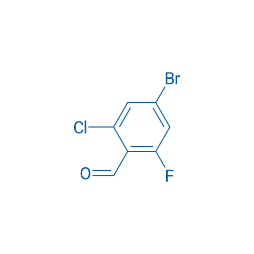 4-Bromo-2-chloro-6-fluorobenzaldehyde 5g