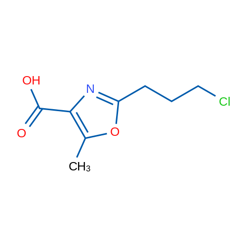 2-(3-Chloropropyl)-5-methyl-1,3-oxazole-4-carboxylic acid 1g