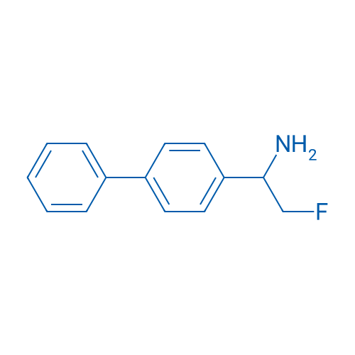 2-Fluoro-1-(4-phenylphenyl)ethan-1-amine 1g