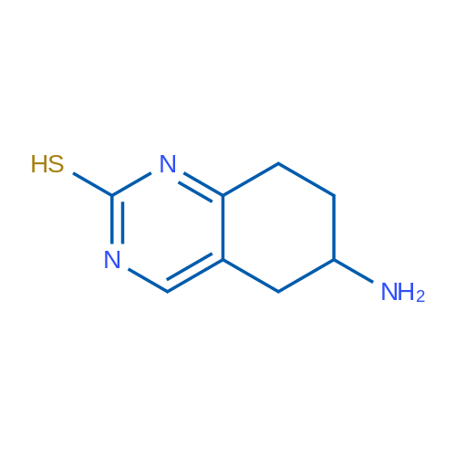 6-Amino-5,6,7,8-tetrahydroquinazoline-2-thiol 250mg