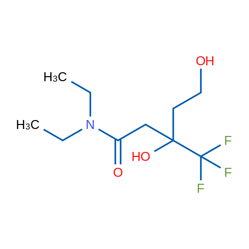 N,N-Diethyl-3,5-dihydroxy-3-(trifluoromethyl)pentanamide 1g