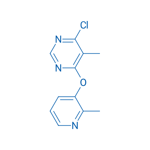 4-Chloro-5-methyl-6-((2-methylpyridin-3-yl)oxy)pyrimidine 1g