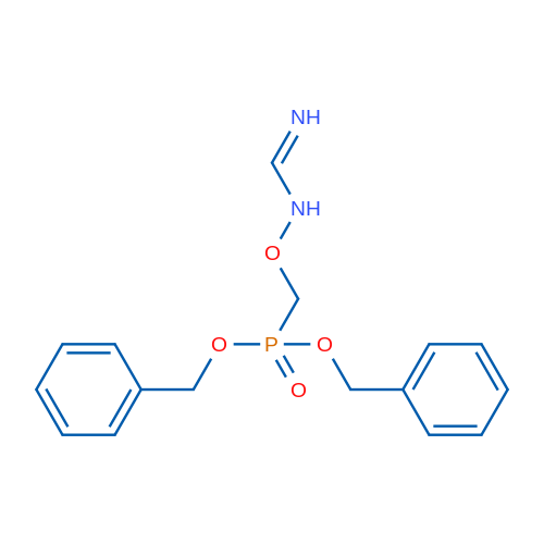 N-[bis(benzyloxy)phosphoryl]methoxymethanimidamide 5g
