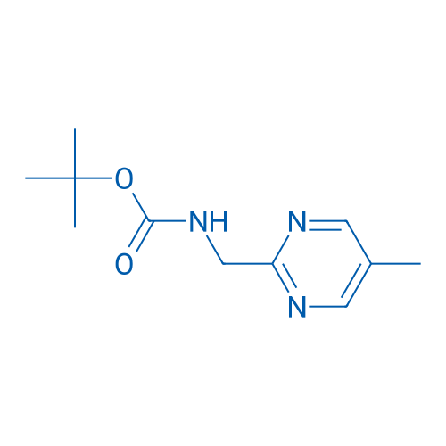 tert-Butyl ((5-methylpyrimidin-2-yl)methyl)carbamate 250mg