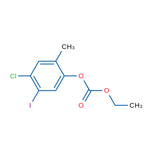 4-Chloro-5-iodo-2-methylphenyl ethyl carbonate 1g