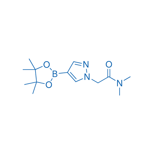 N,N-Dimethyl-2-(4-(4,4,5,5-tetramethyl-1,3,2-dioxaborolan-2-yl)-1H-pyrazol-1-yl)acetamide 1g