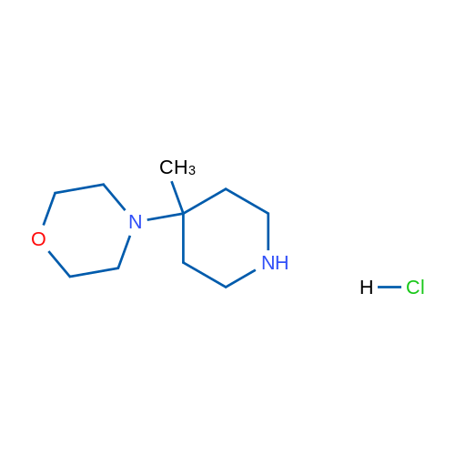 4-(4-Methylpiperidin-4-yl)morpholine hydrochloride 1g