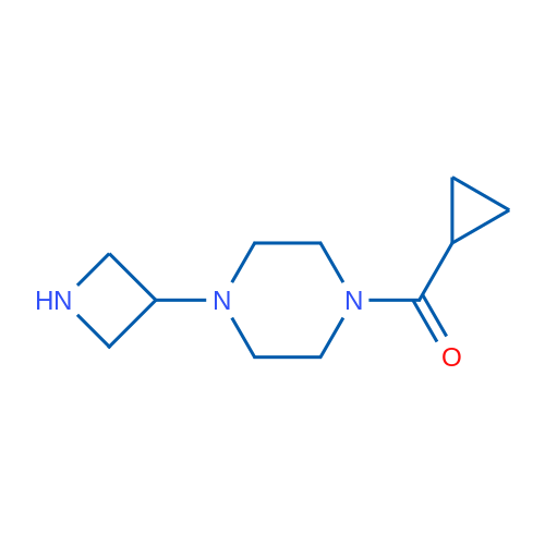 Methanone, [4-(3-azetidinyl)-1-piperazinyl]cyclopropyl- 1g