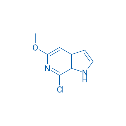 7-Chloro-5-methoxy-1H-pyrrolo[2,3-c]pyridine 50mg