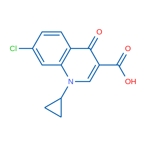 7-Chloro-1-cyclopropyl-4-oxo-1,4-dihydroquinoline-3-carboxylic acid 10g