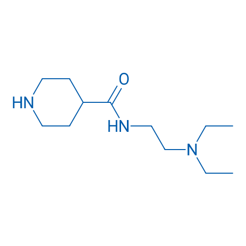 N-(2-(Diethylamino)ethyl)piperidine-4-carboxamide 250mg
