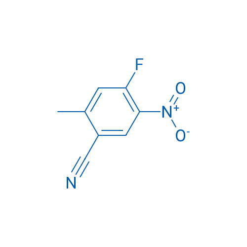4-Fluoro-2-methyl-5-nitrobenzonitrile 250mg