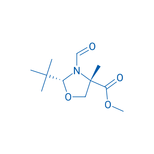 Methyl (2R,4S)-2-(tert-butyl)-3-formyl-4-methyloxazolidine-4-carboxylate 1g