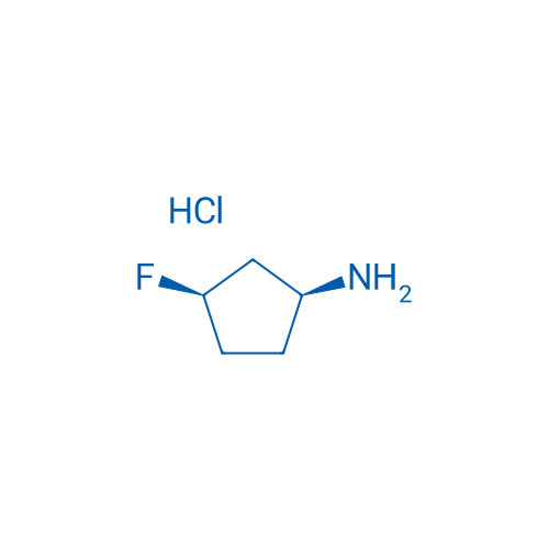 (1S,3R)-3-Fluorocyclopentan-1-amine hydrochloride 250mg