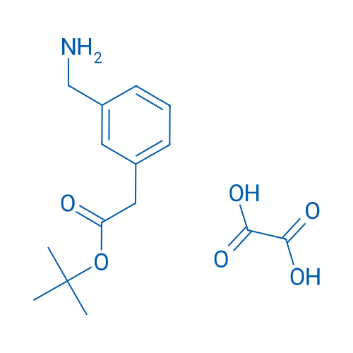 tert-Butyl 2-(3-(aminomethyl)phenyl)acetate oxalate 250mg