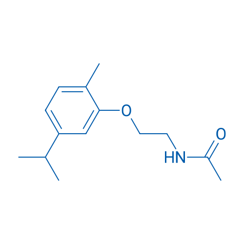 N-(2-(5-Isopropyl-2-methylphenoxy)ethyl)acetamide 5g