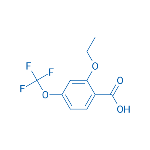 2-Ethoxy-4-(trifluoromethoxy)benzoic acid 250mg