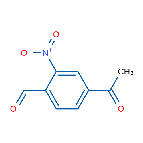 4-Acetyl-2-nitrobenzaldehyde 1g