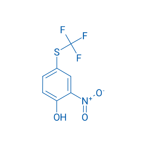 2-Nitro-4-((trifluoromethyl)thio)phenol 250mg