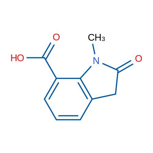 1-Methyl-2-oxoindoline-7-carboxylic acid 1g