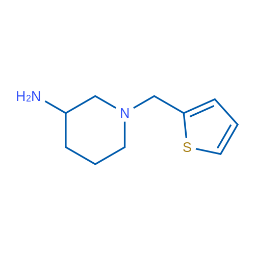1-(Thiophen-2-ylmethyl)piperidin-3-amine 1g
