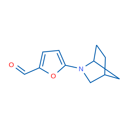 5-(2-Azabicyclo[2.2.1]heptan-2-yl)furan-2-carbaldehyde 1g