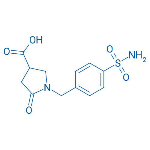 1-[4-(AMinosulfonyl)benzyl]-5-oxopyrrolidine-3-carboxylic acid 250mg