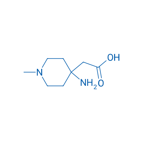 2-(4-Amino-1-methylpiperidin-4-yl)acetic acid 100mg