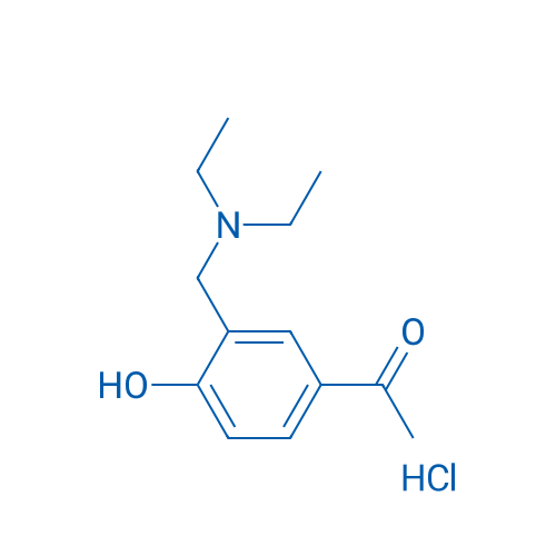 1-(3-((Diethylamino)methyl)-4-hydroxyphenyl)ethanone hydrochloride 1g