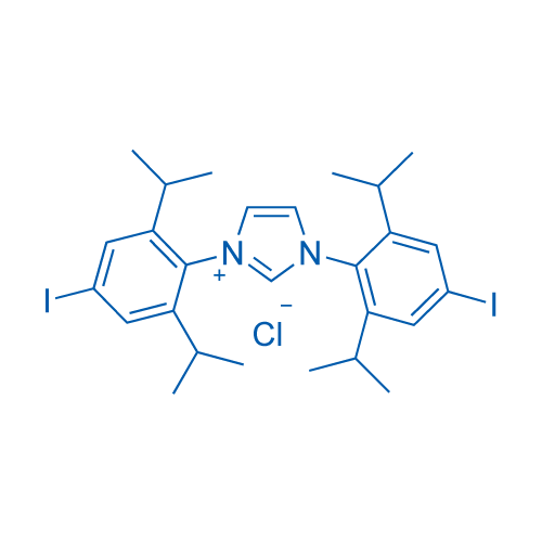 1H-Imidazolium, 1,3-bis[4-iodo-2,6-bis(1-methylethyl)phenyl]-, chloride (1:1) 1g