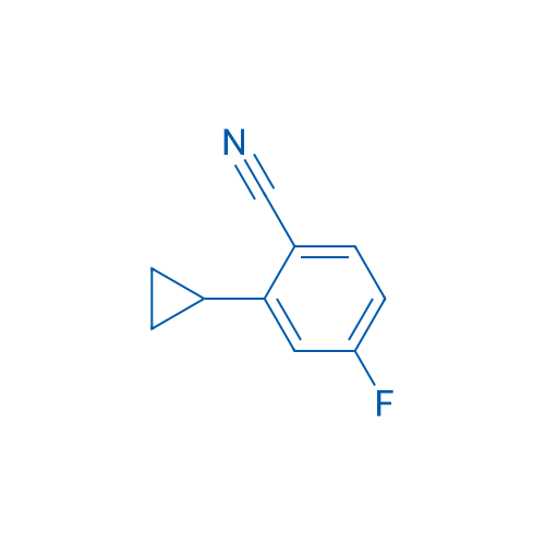 2-Cyclopropyl-4-fluorobenzonitrile 250mg