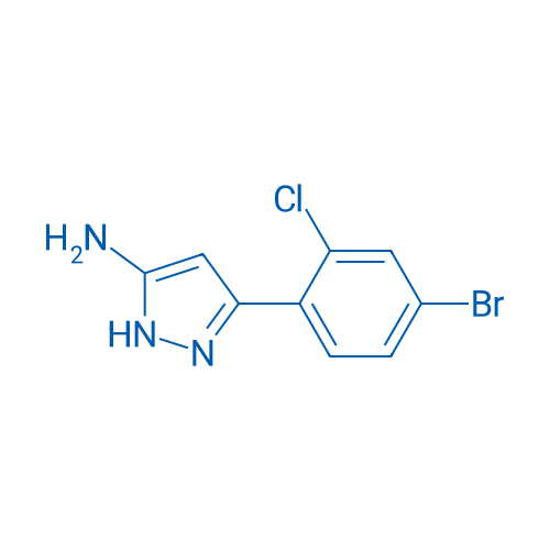 3-(4-Bromo-2-chlorophenyl)-1h-pyrazol-5-amine 5g