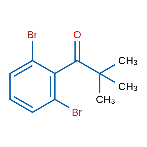 1-(2,6-Dibromophenyl)-2,2-dimethylpropan-1-one 1g