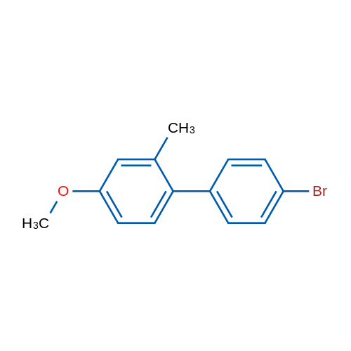4'-Bromo-4-methoxy-2-methyl-1,1'-biphenyl 1g