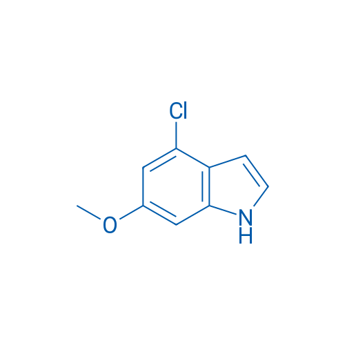 4-Chloro-6-methoxy-1H-indole 250mg
