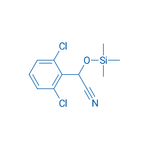 2-(2,6-Dichlorophenyl)-2-((trimethylsilyl)oxy)acetonitrile 1g