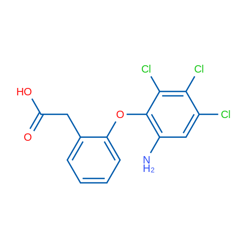2-(2-(6-Amino-2,3,4-trichlorophenoxy)phenyl)acetic acid 1g