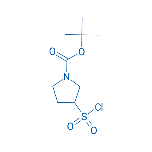 tert-Butyl 3-(chlorosulfonyl)pyrrolidine-1-carboxylate 5g