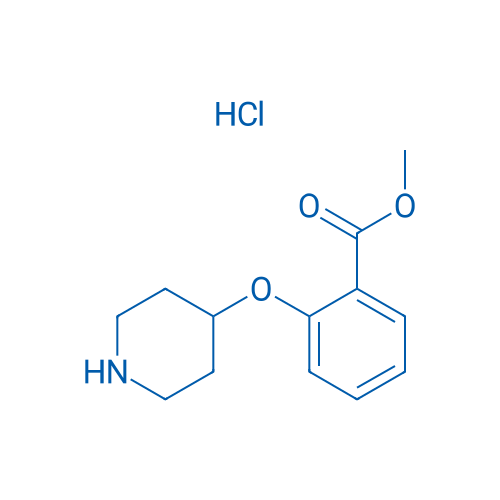 Methyl 2-(piperidin-4-yloxy)benzoate hydrochloride 5g