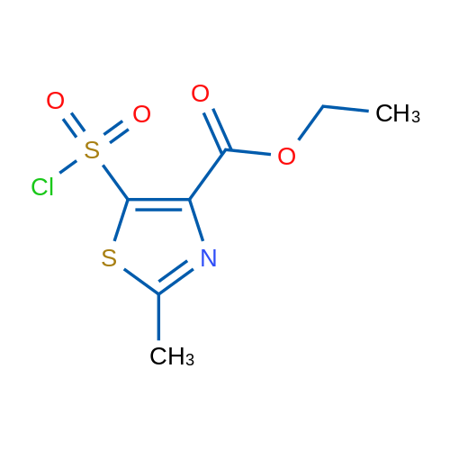 Ethyl 5-(chlorosulfonyl)-2-methyl-1,3-thiazole-4-carboxylate 1g