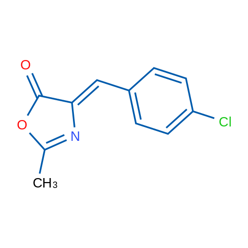 (Z)-4-(4-Chlorobenzylidene)-2-methyloxazol-5(4H)-one 1g