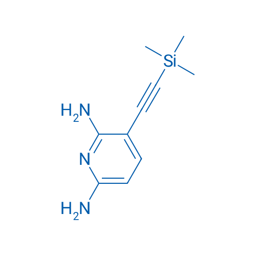 3-((Trimethylsilyl)ethynyl)pyridine-2,6-diamine 5g