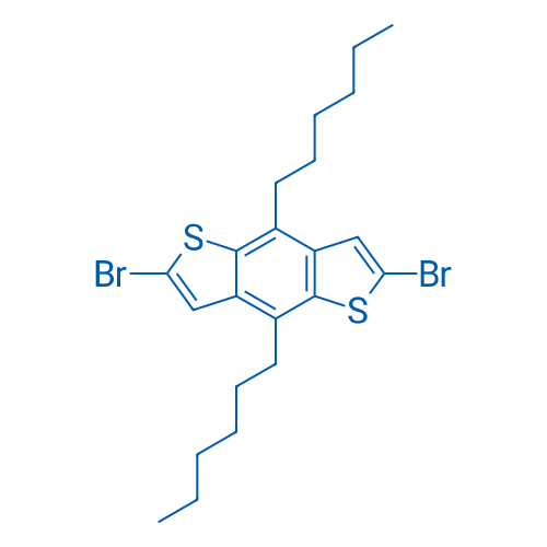 2,6-Dibromo-4,8-dihexylbenzo[1,2-b:4,5-b']dithiophene 250mg