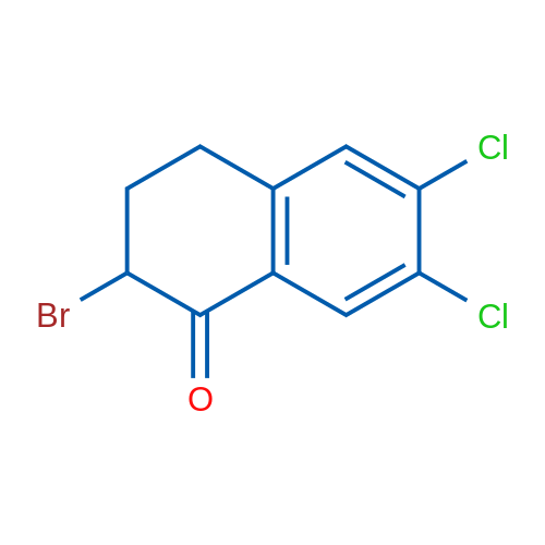2-Bromo-6,7-dichloro-3,4-dihydronaphthalen-1(2H)-one 1g