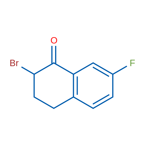 2-Bromo-7-fluoro-3,4-dihydronaphthalen-1(2H)-one 1g