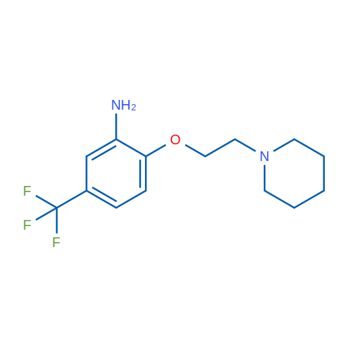 2-(2-(Piperidin-1-yl)ethoxy)-5-(trifluoromethyl)aniline 5g