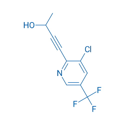 4-[3-Chloro-5-(trifluoromethyl)-2-pyridinyl]-3-butyn-2-ol 1g