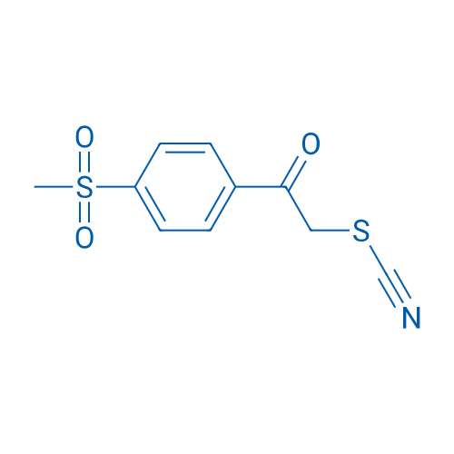 1-(4-(Methylsulfonyl)phenyl)-2-thiocyanatoethanone 1g