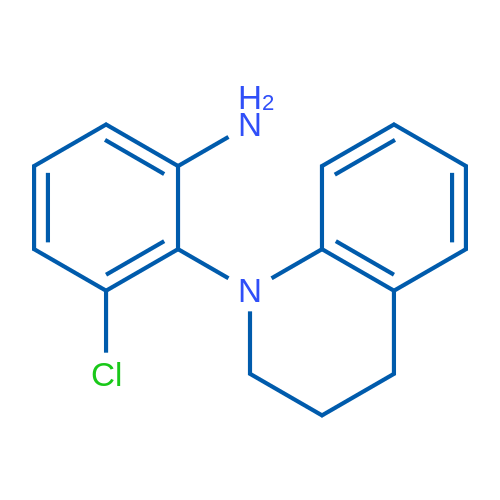 3-Chloro-2-(3,4-dihydroquinolin-1(2H)-yl)aniline 1g