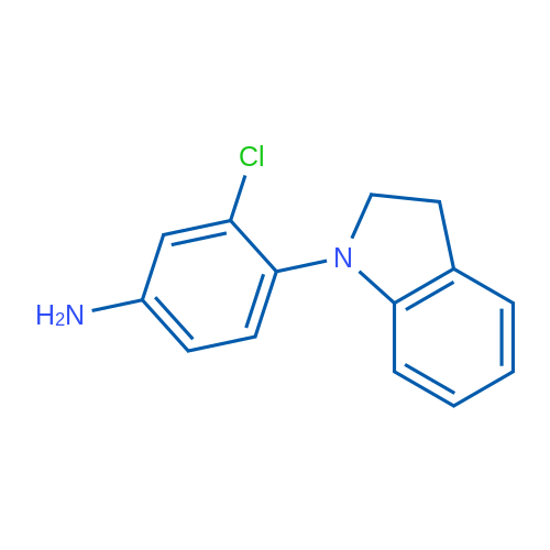 3-Chloro-4-(indolin-1-yl)aniline 5g